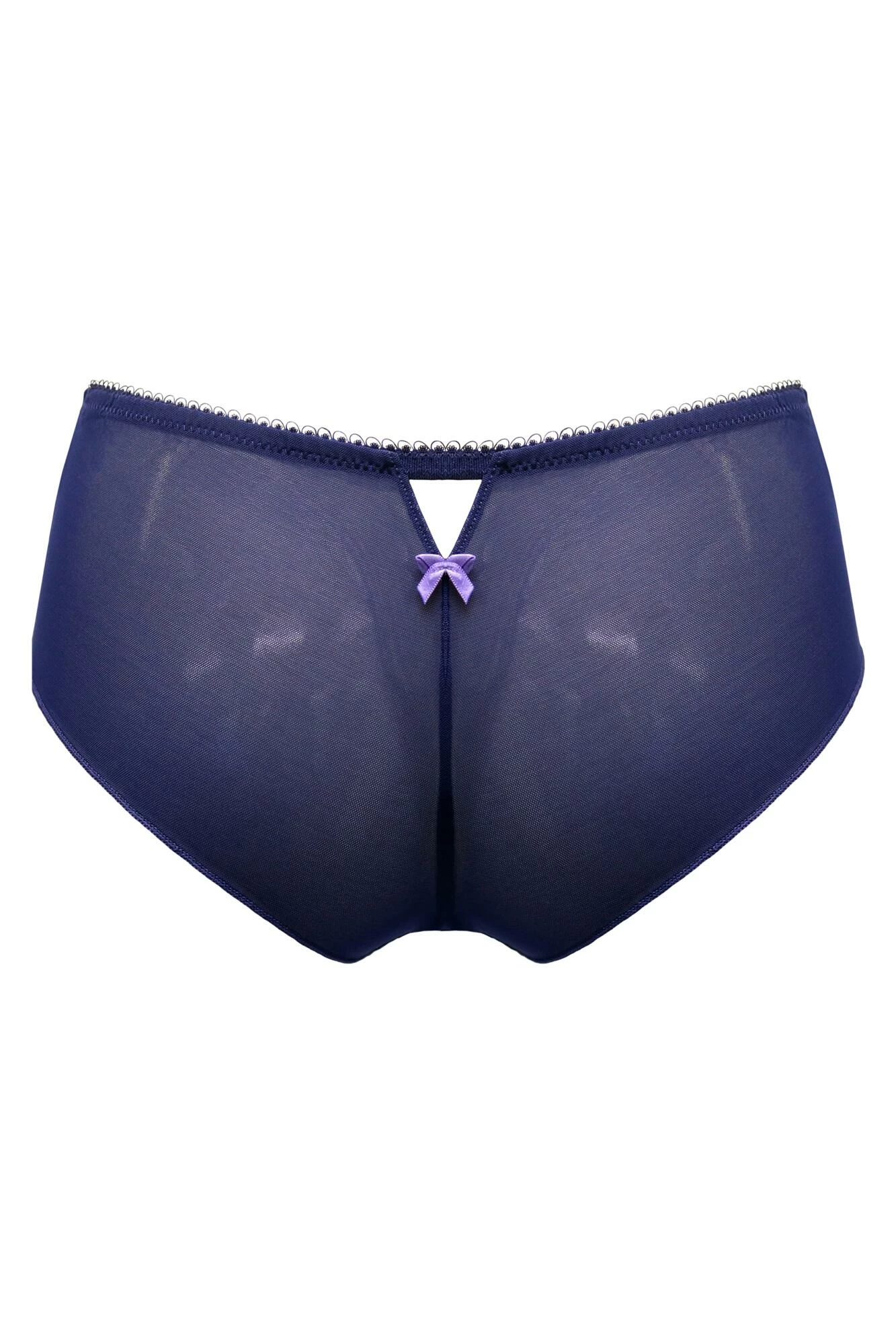 Amour Shorty - Navy/Lavender 5 Amour Shorty - Navy/Lavender - Image 5