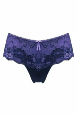 Amour Shorty - Navy/Lavender 8 Amour Shorty - Navy/Lavender -POUR MOI Sales 321033 20230829100600
