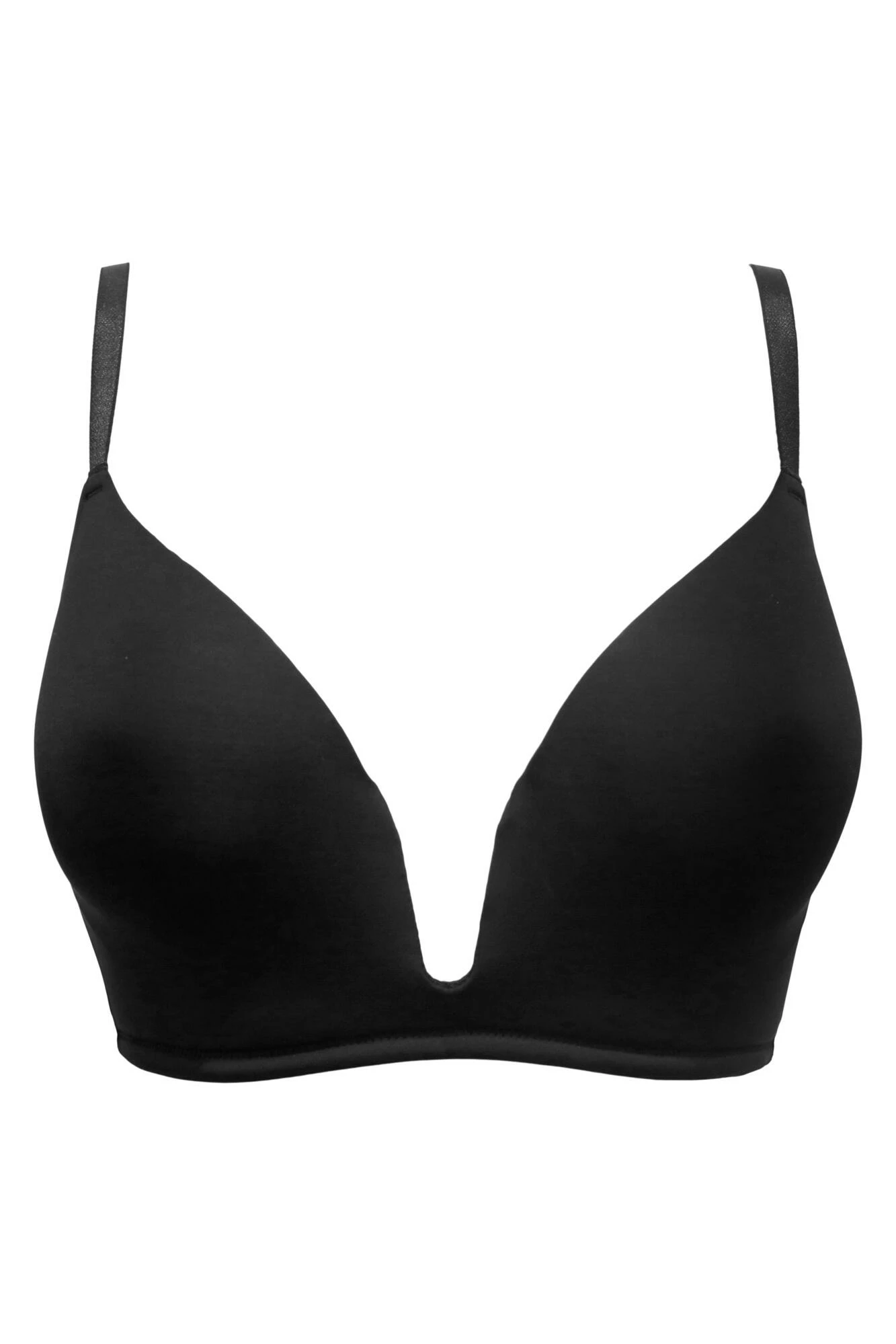 Definitions U Wire Plunge Low Back Push Up Bra - Black 6 Definitions U Wire Plunge Low Back Push Up Bra - Black - Image 6